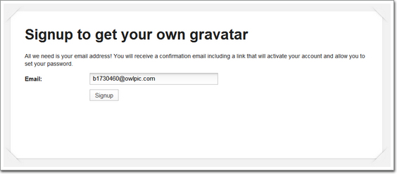 Gravatar：让自己一个在网络世界中与众不同-第二天空